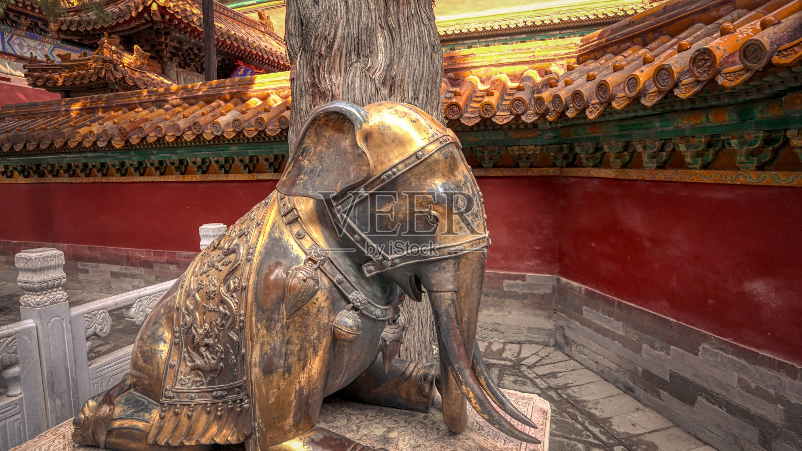 中国北京的紫禁城。照片摄影图片