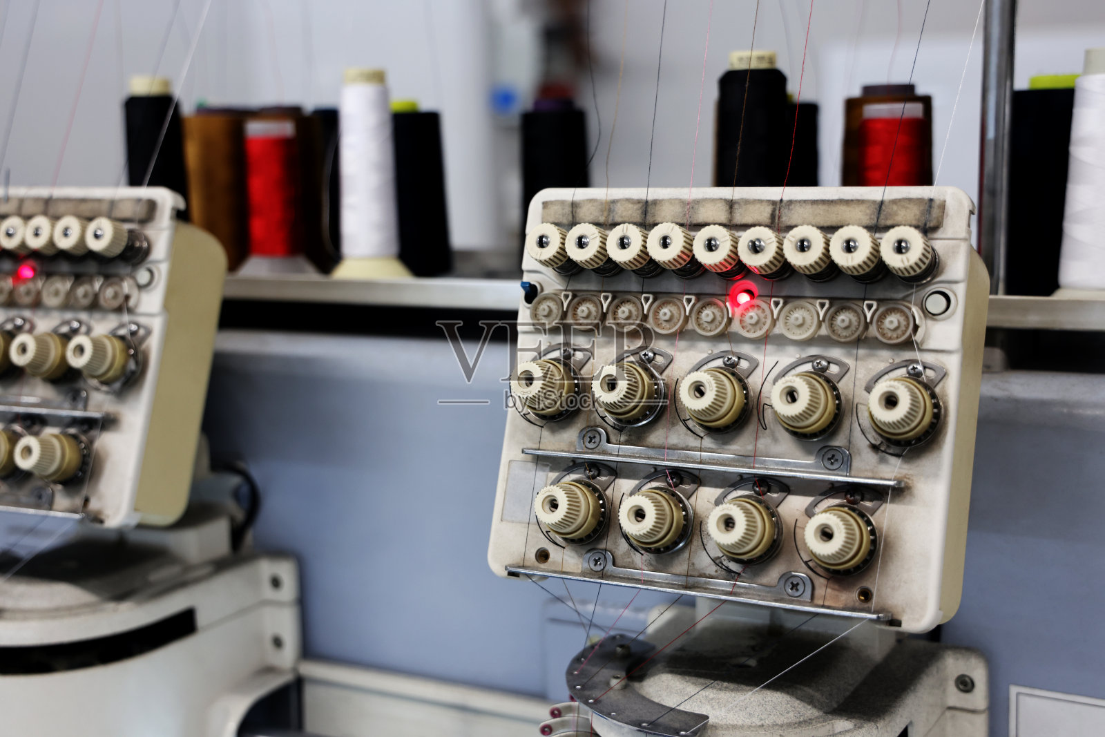 工厂缝纫机照片摄影图片