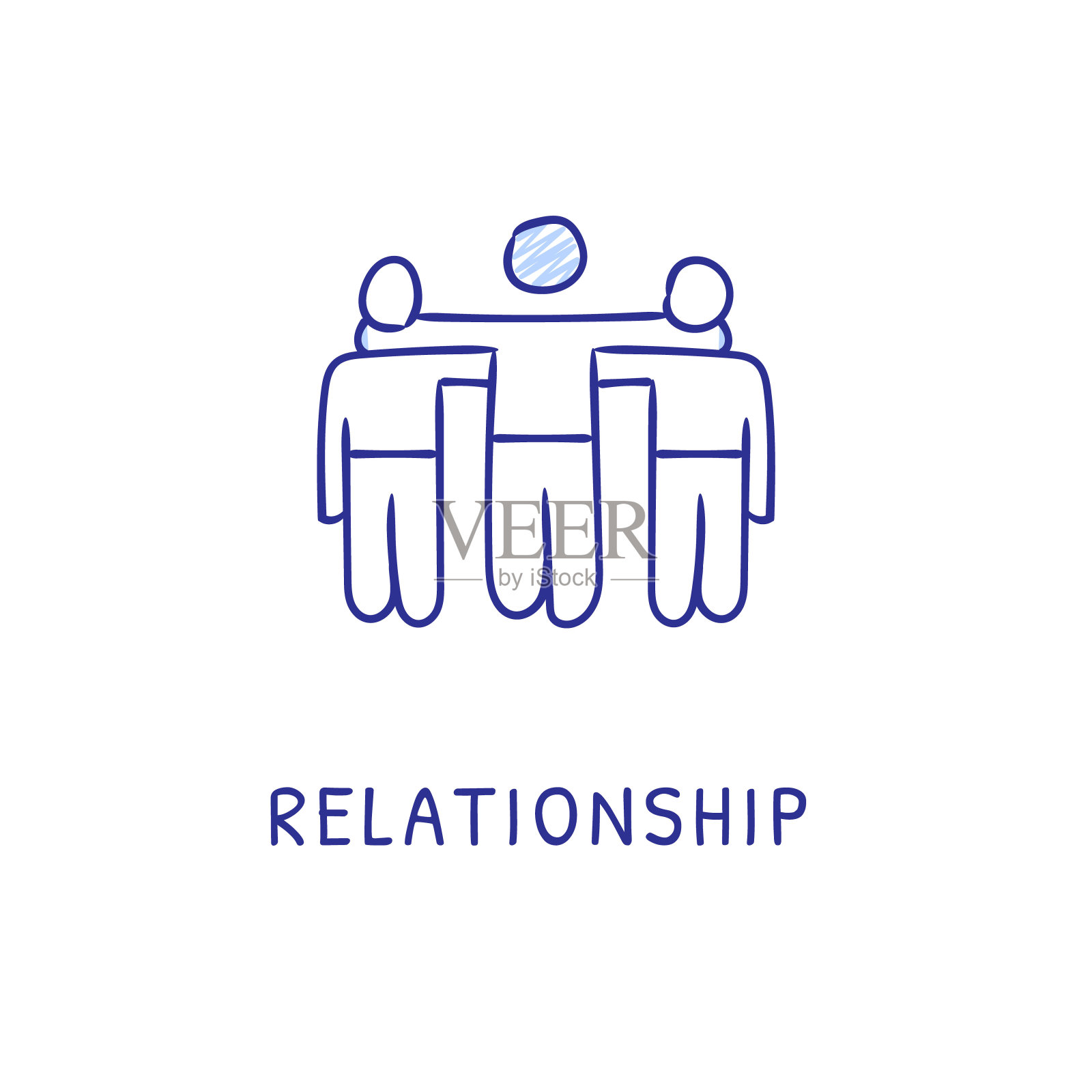 的关系插画图片素材