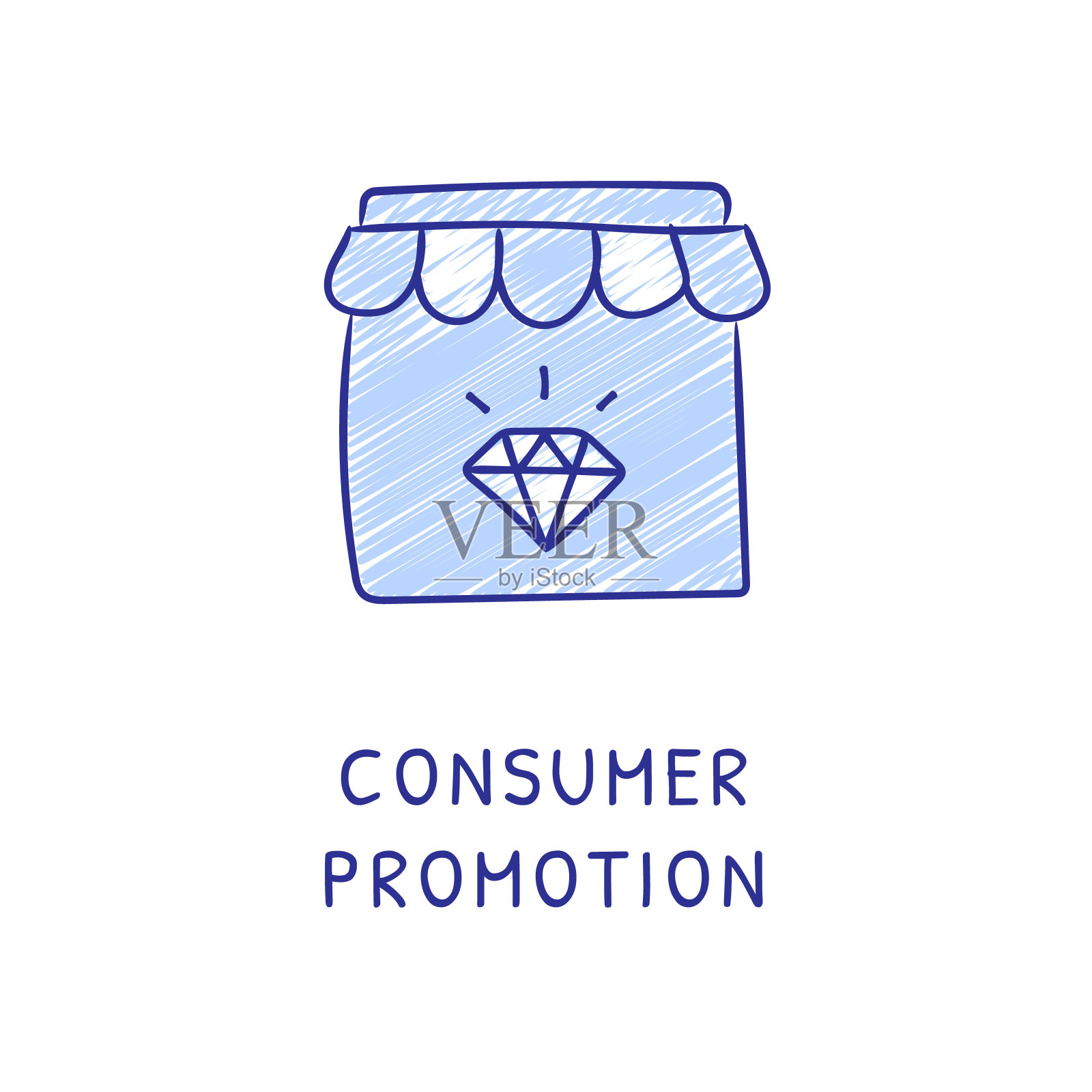消费者促销设计元素图片