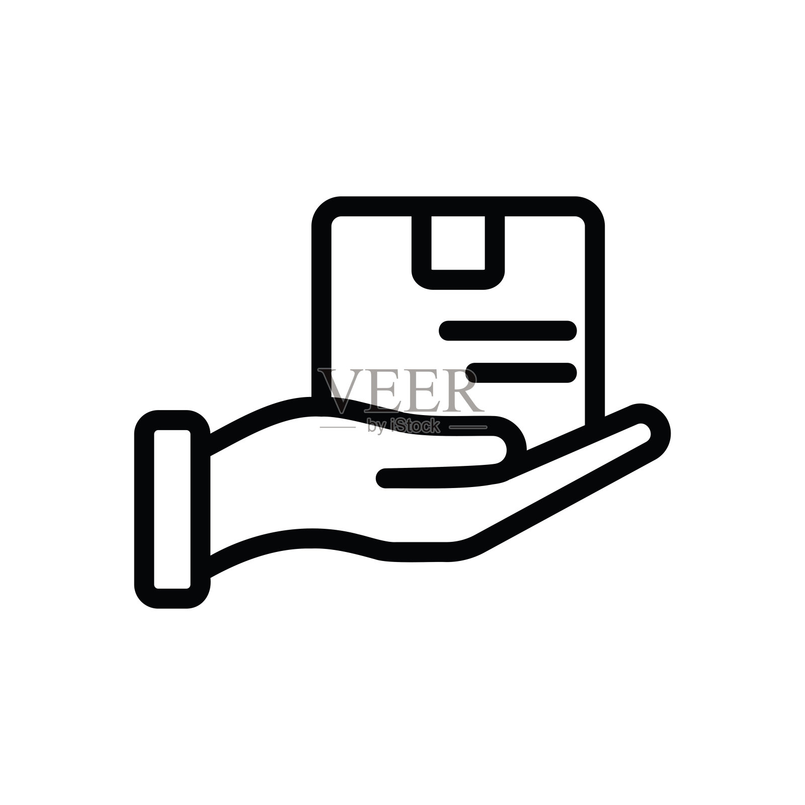 包线图标插画图片素材