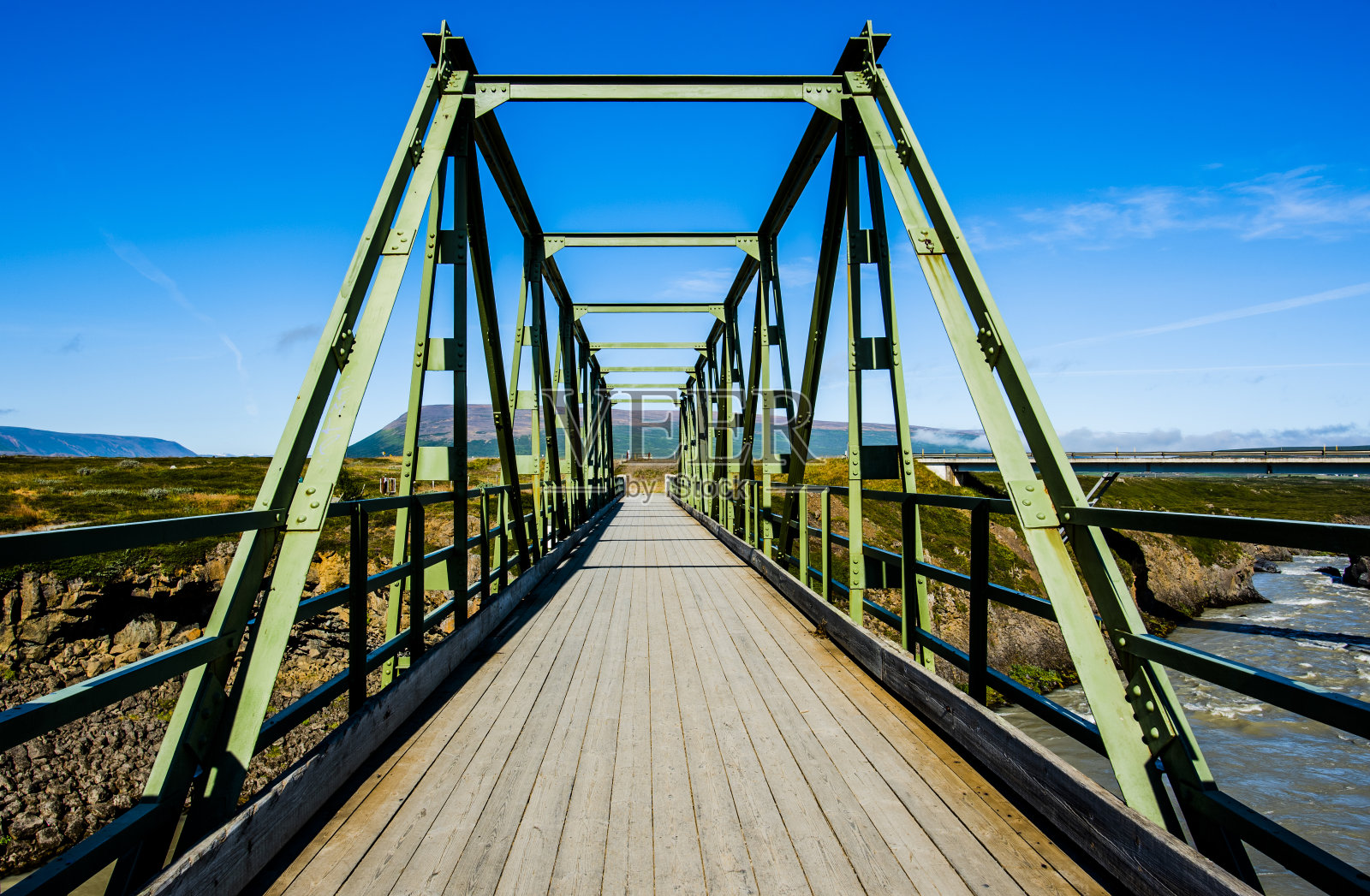 2021 08 12 Husavik桥照片摄影图片