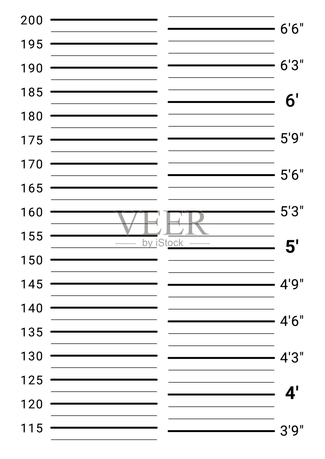 警察照片的脸部照片。面部照片模板。游行身份背景。插画图片素材