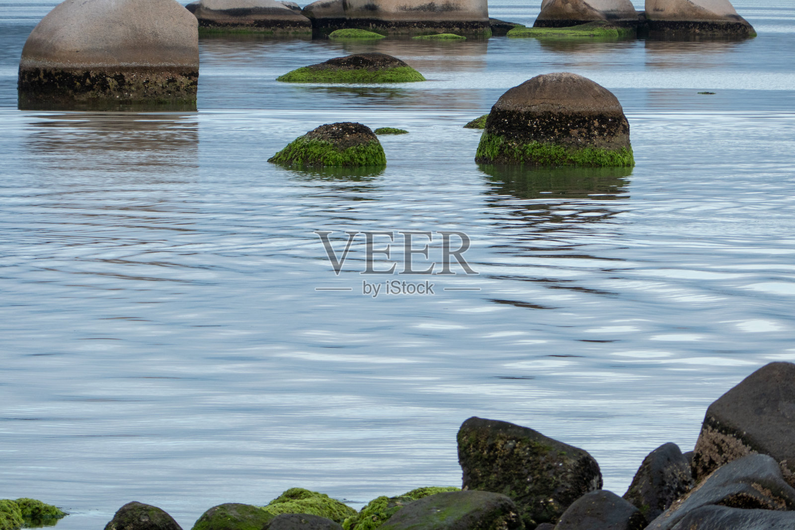 海浪的纹理照片摄影图片