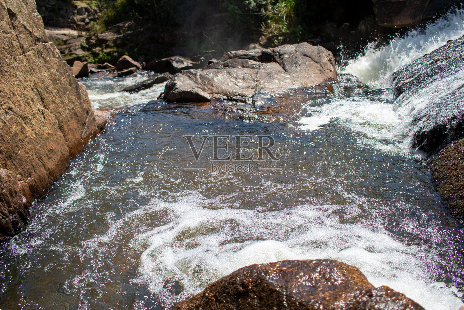 晴天的自然美景照片摄影图片