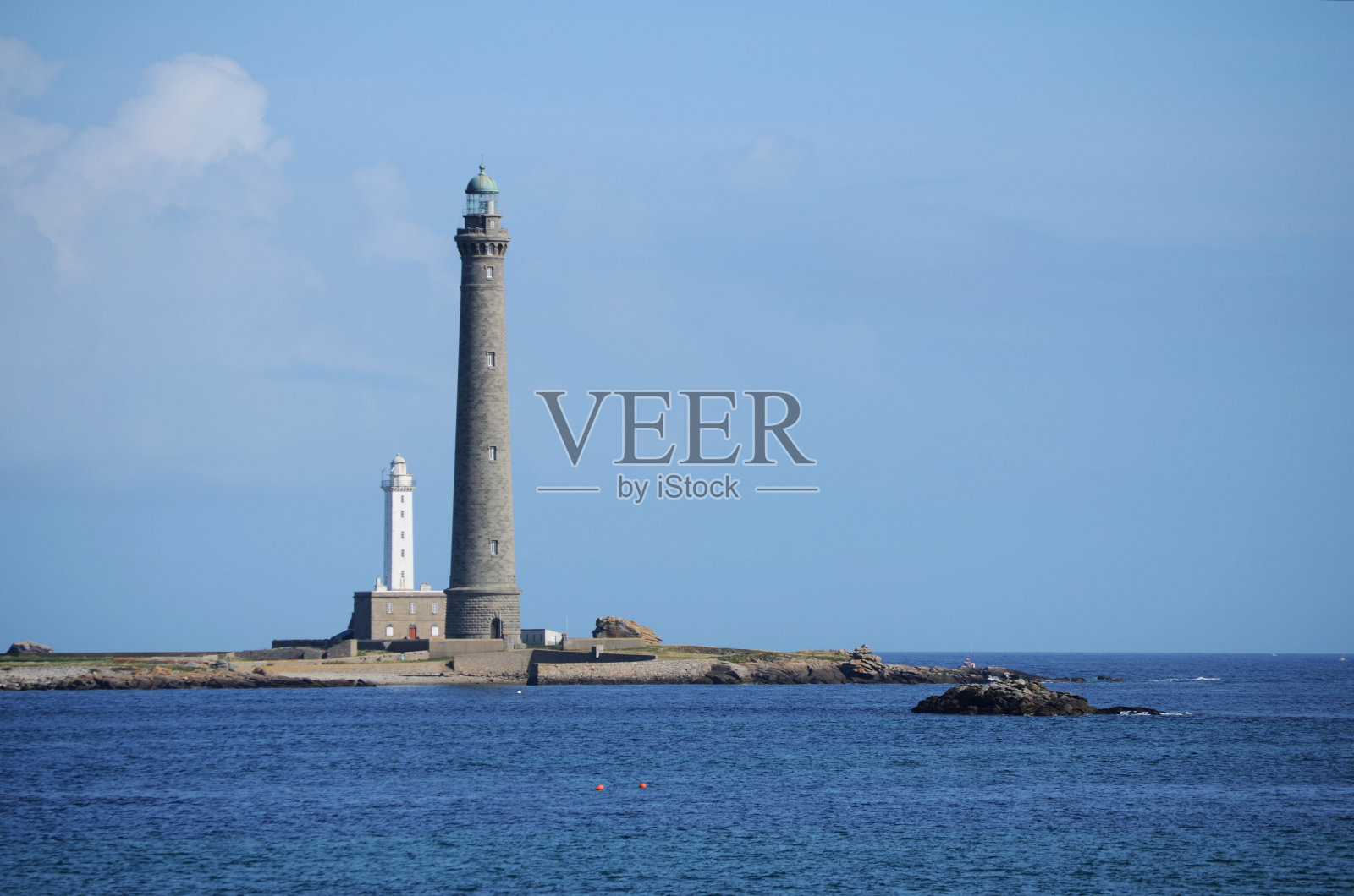 灯塔妈妈和儿子照片摄影图片