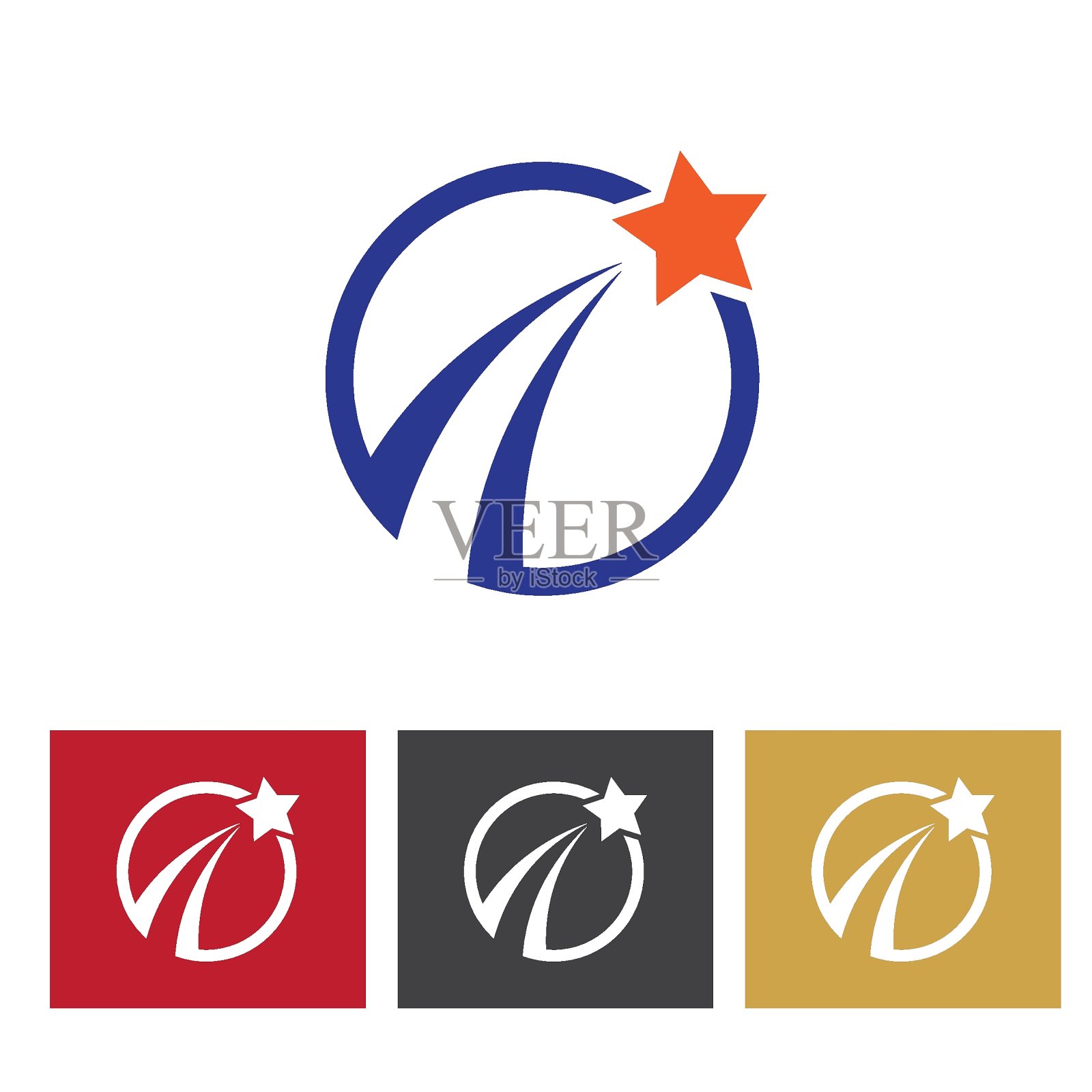 星说明向量设计元素图片