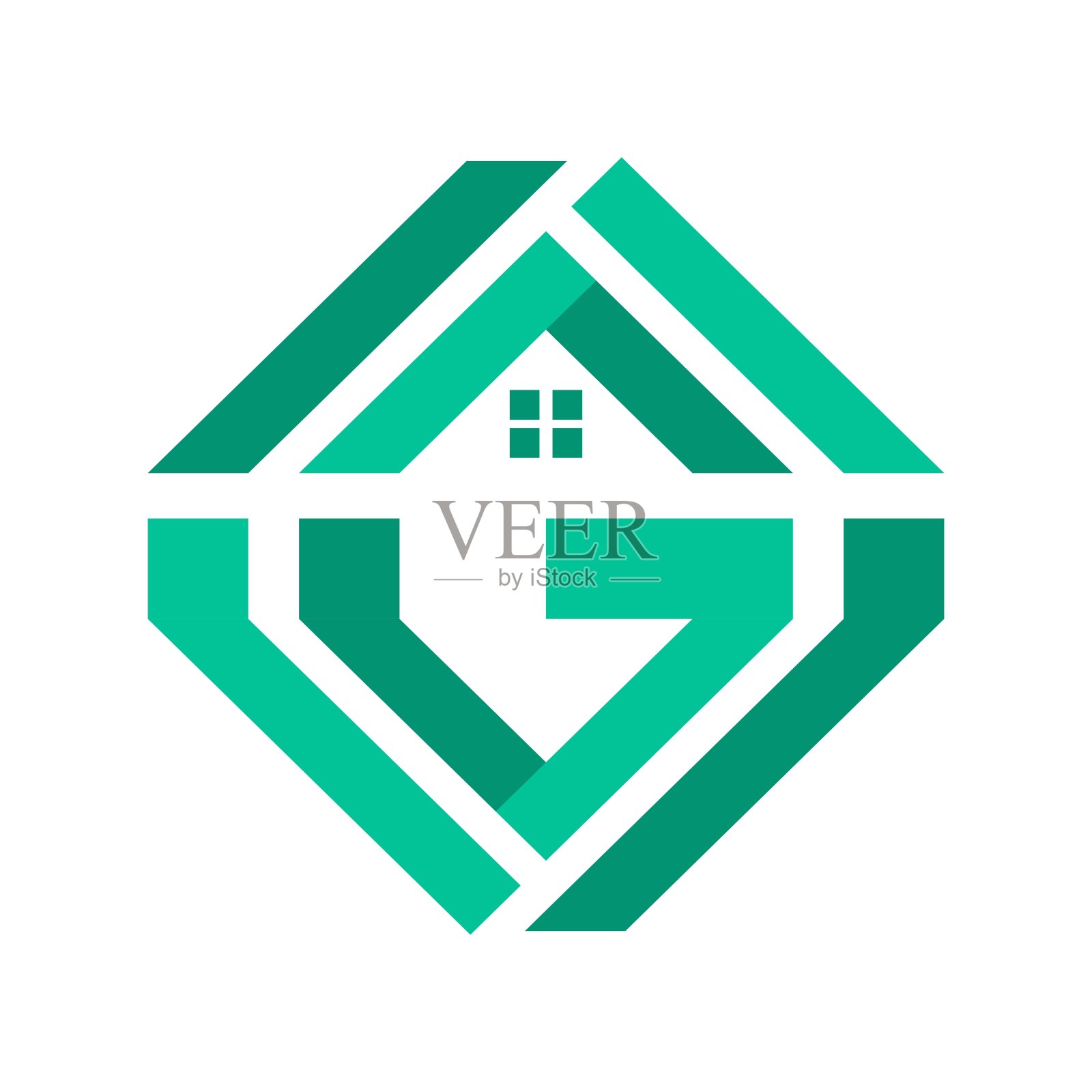 标志或图标字母G插画图片素材