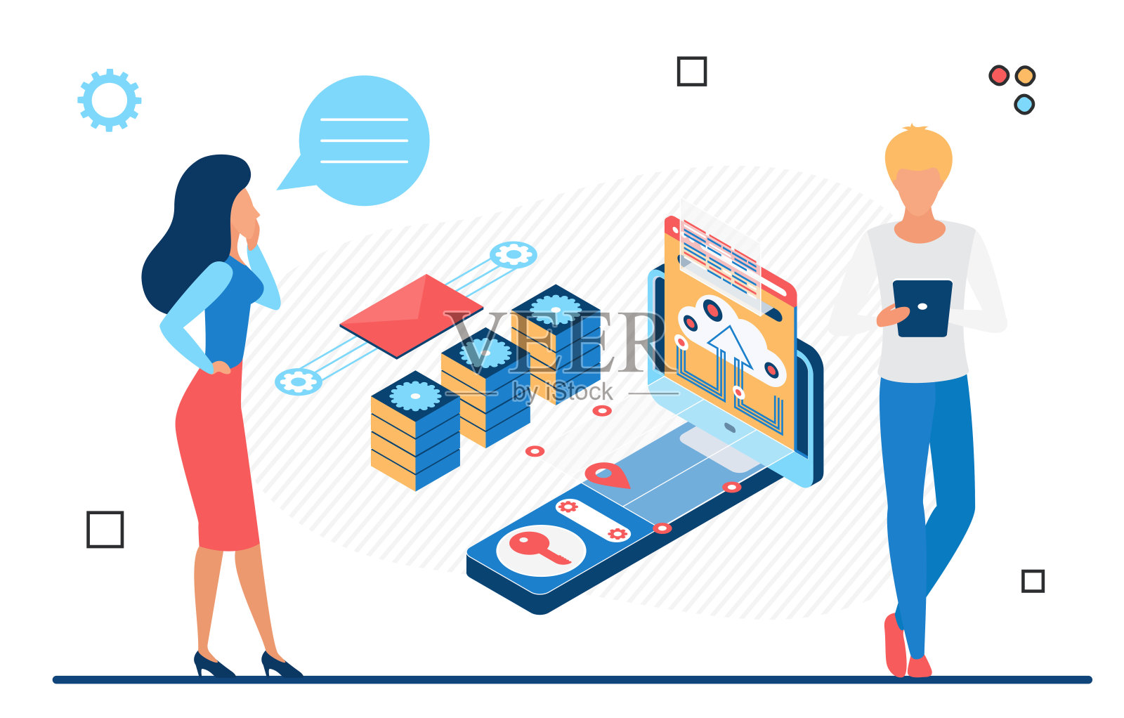 上网上网安全导航插画图片素材