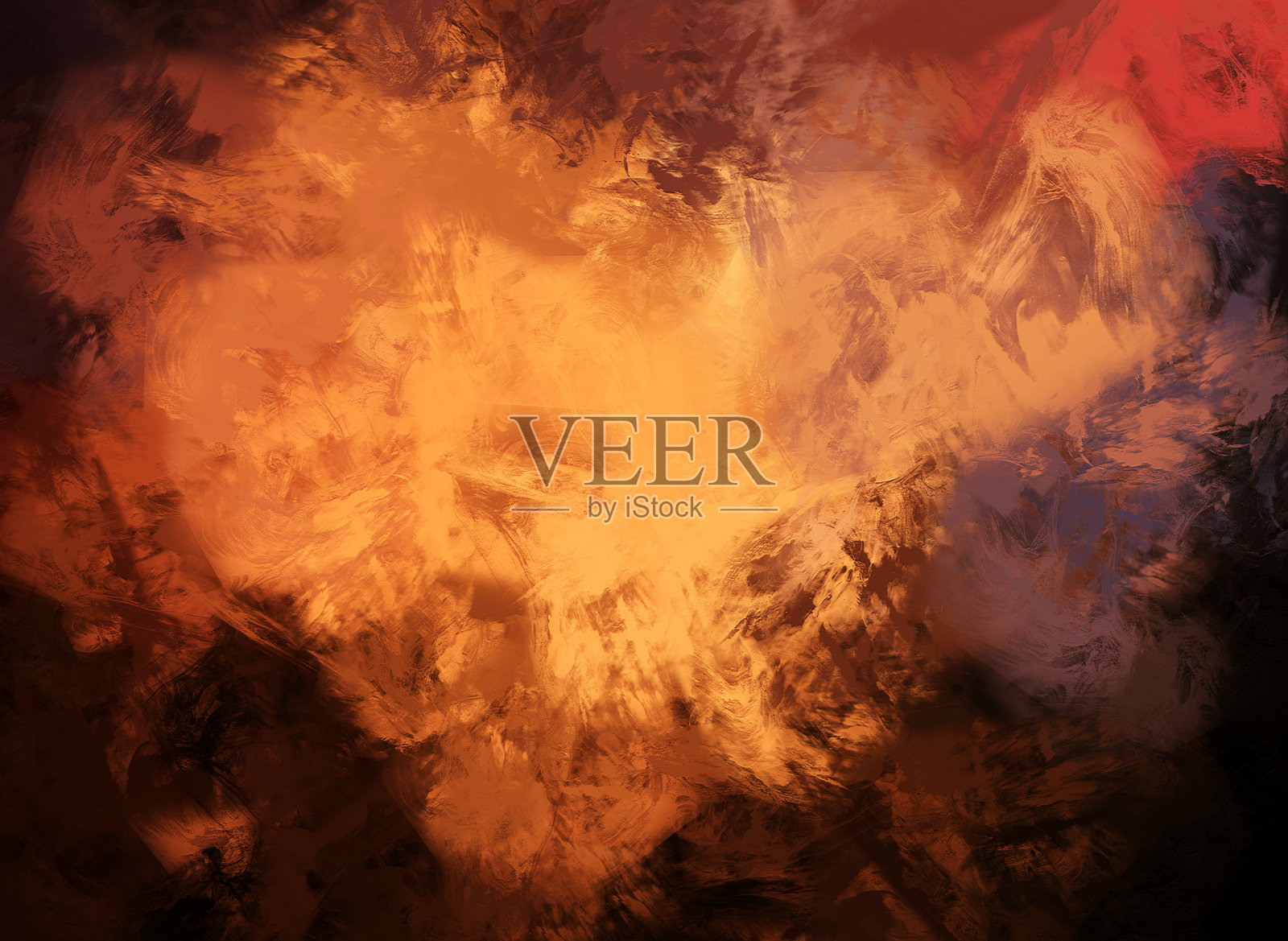 绘画的笔触抽象画深色背景胭脂肌理当代素描插画图片素材