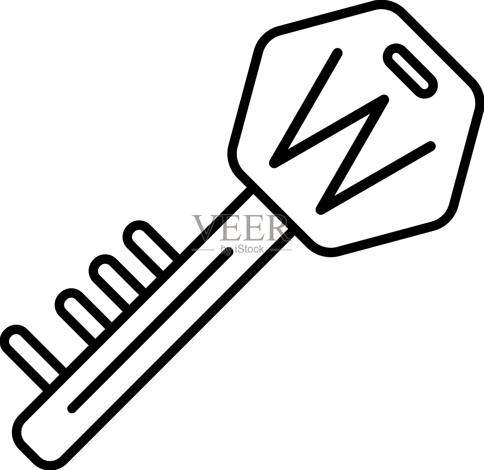 简约图标的关键图标元素插画图片素材