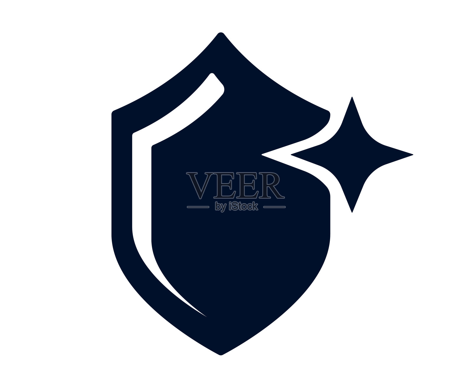 矢量插图，标志，图标。保护和安全。插画图片素材