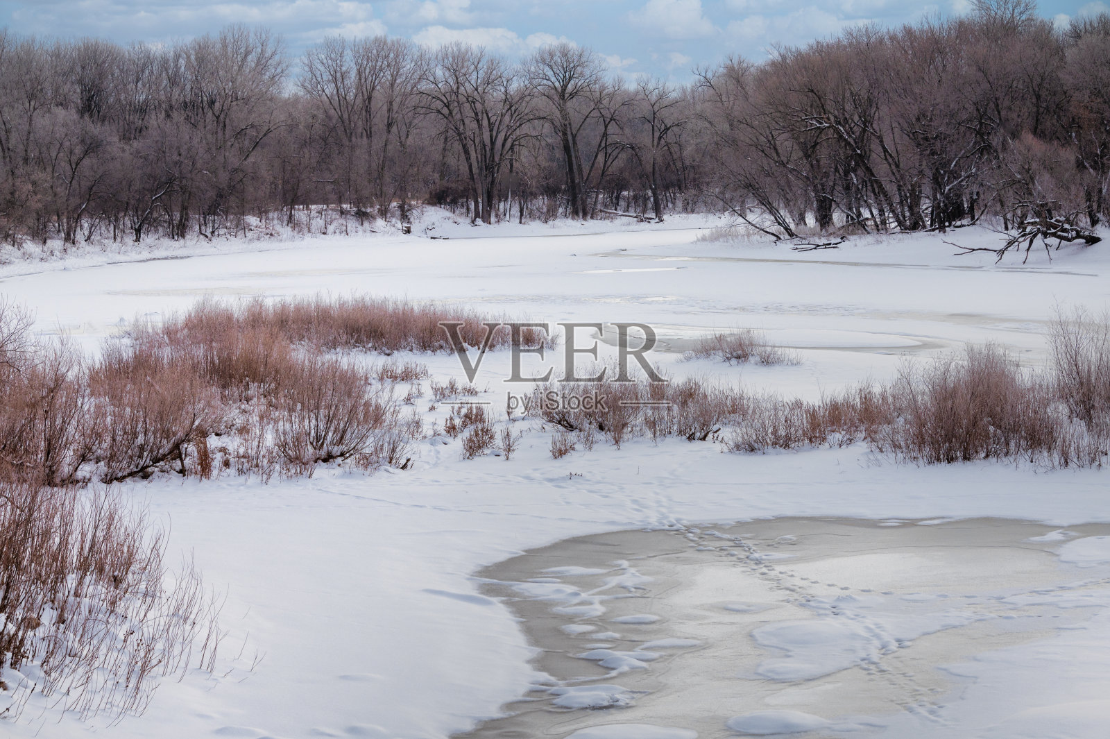 冬天的风景照片摄影图片