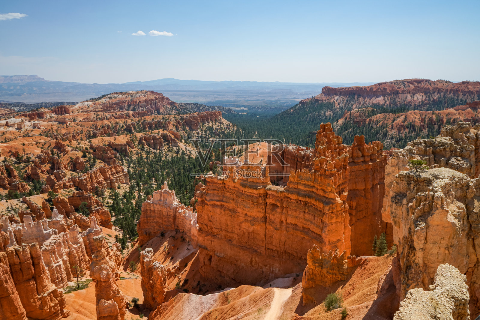布莱斯峡谷国家公园位于犹他州布莱斯峡谷市照片摄影图片
