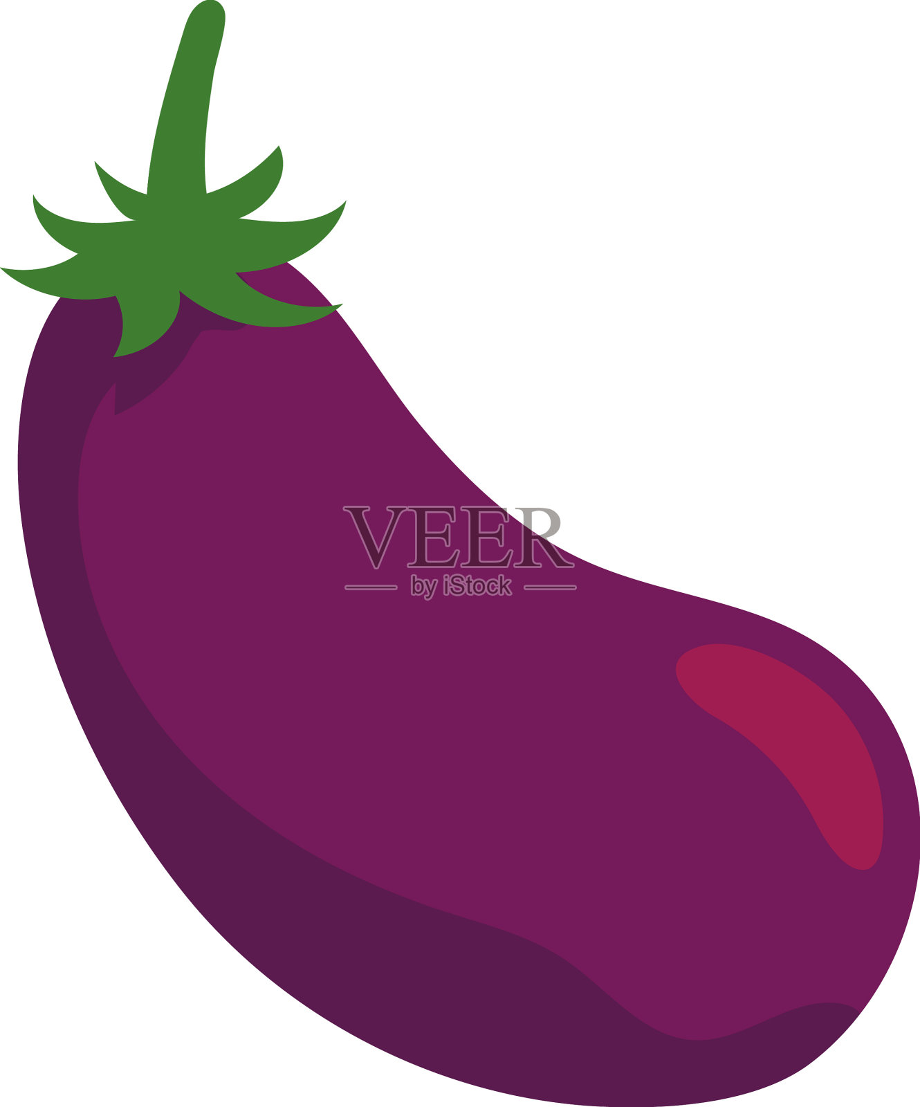 茄子蔬菜新鲜设计元素图片