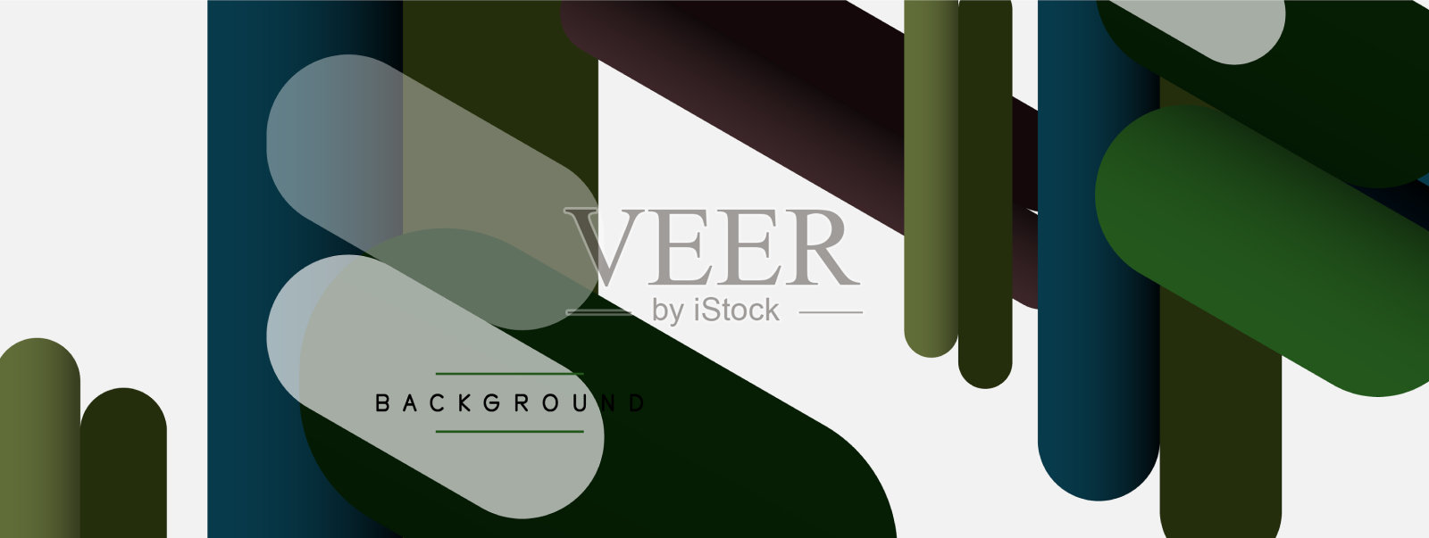 抽象背景圆形线条插画图片素材