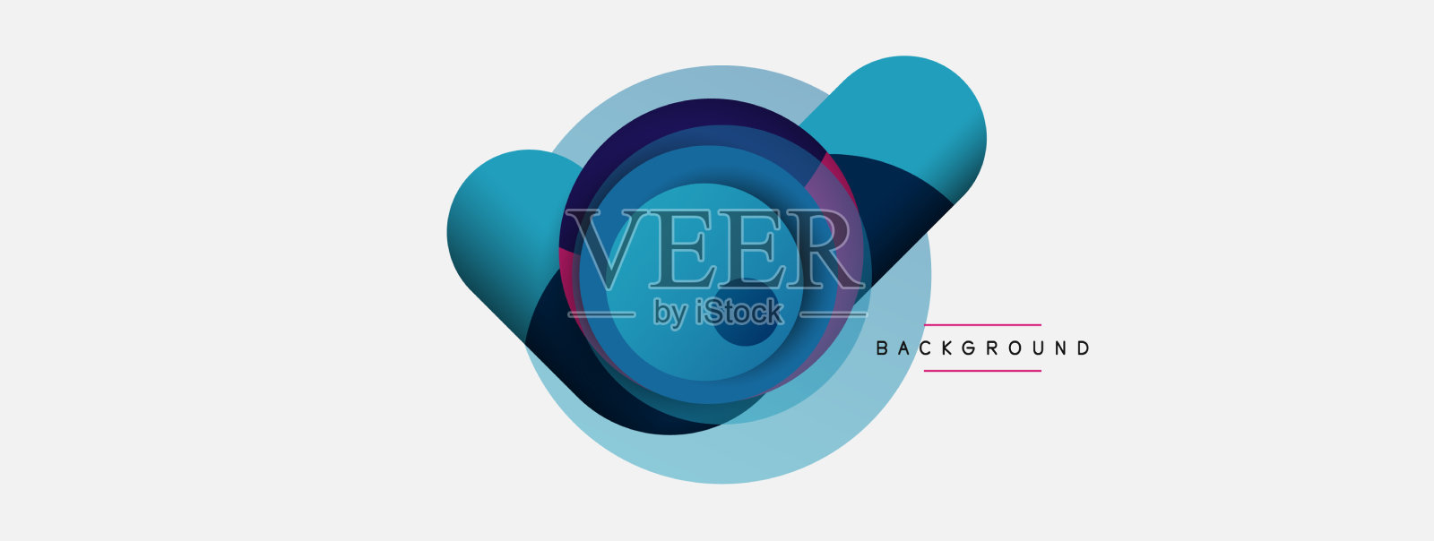 创意几何墙纸最小抽象插画图片素材