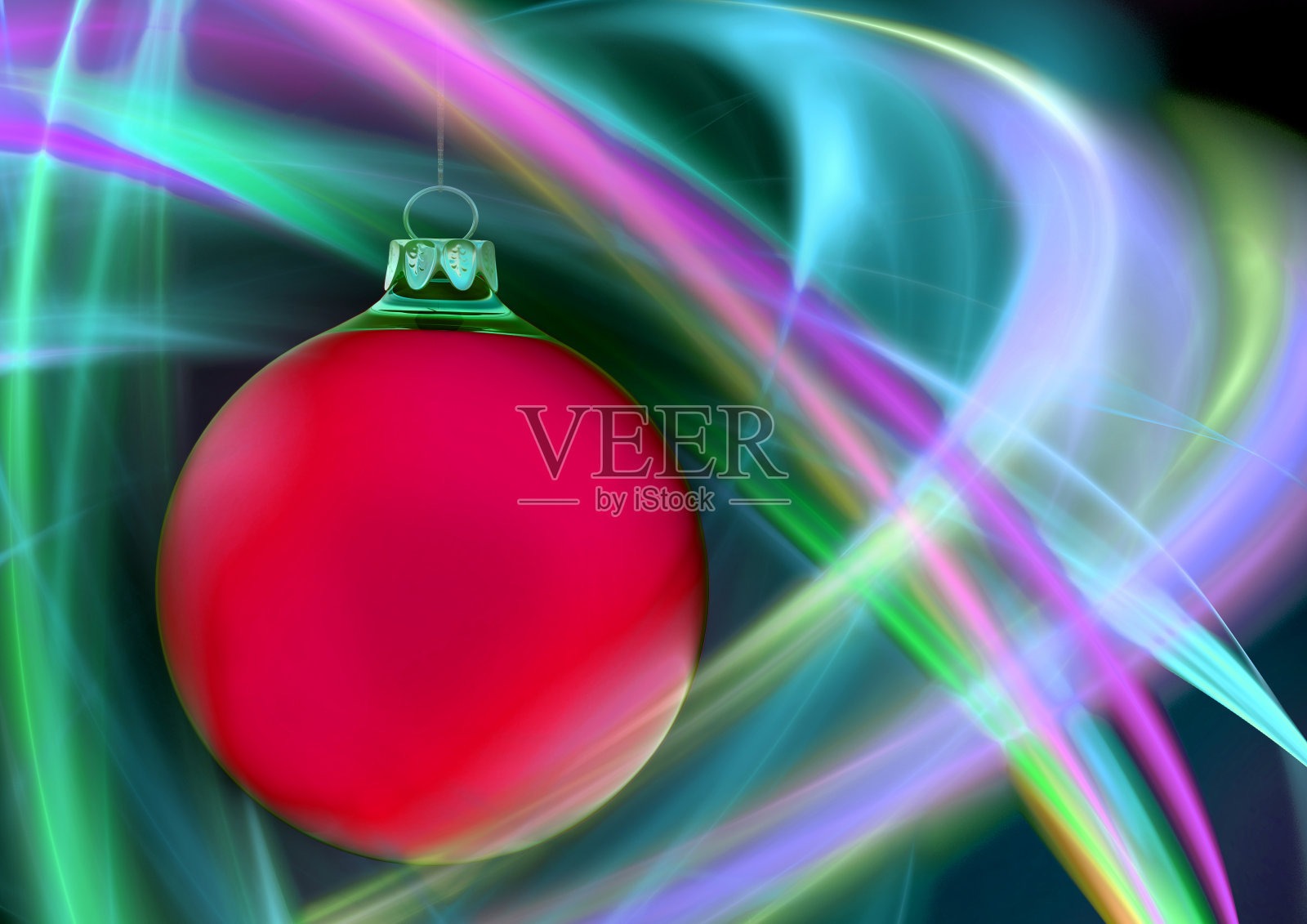 现代圣诞或新年作品照片摄影图片