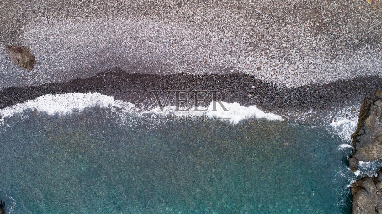 海岸波浪照片摄影图片