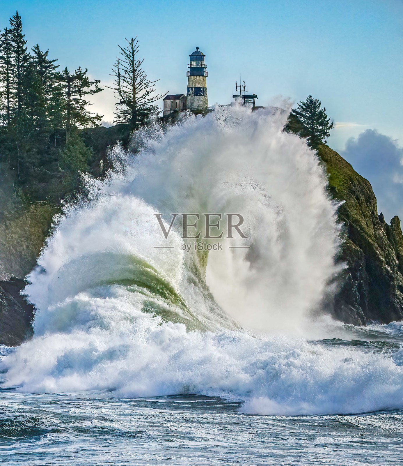 潮汐王的力量照片摄影图片