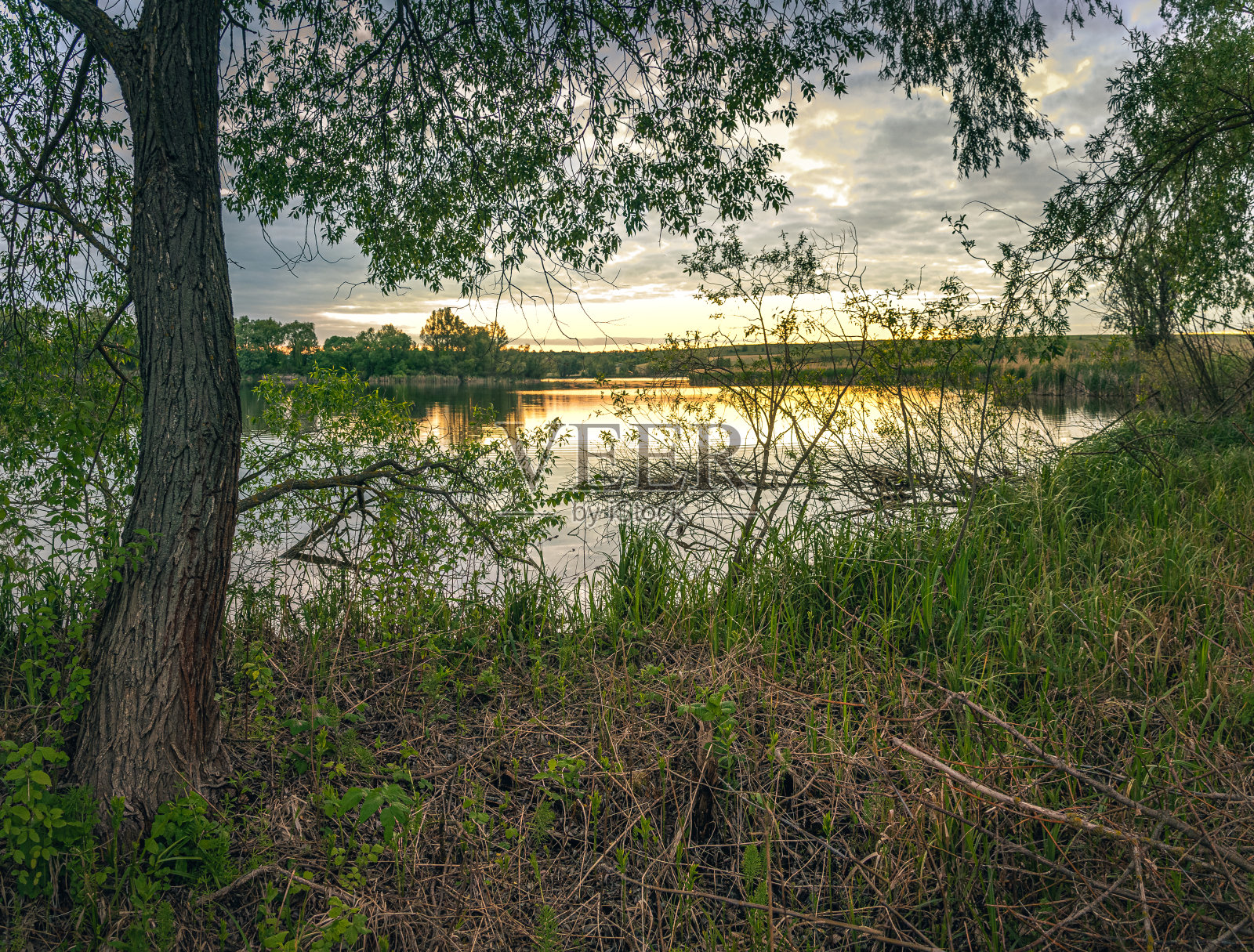日出河照片摄影图片