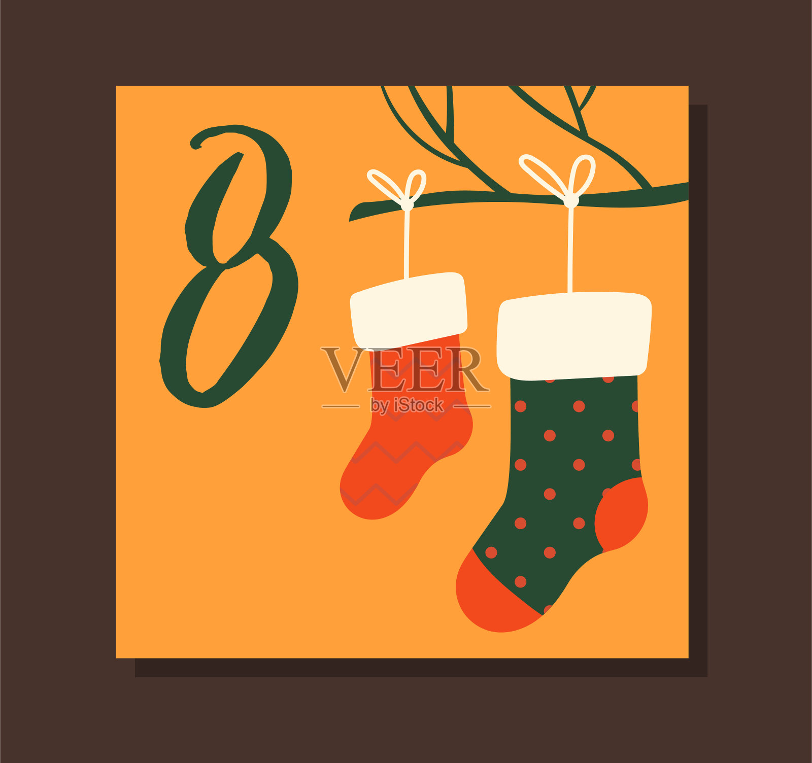 降临历封面插画图片素材