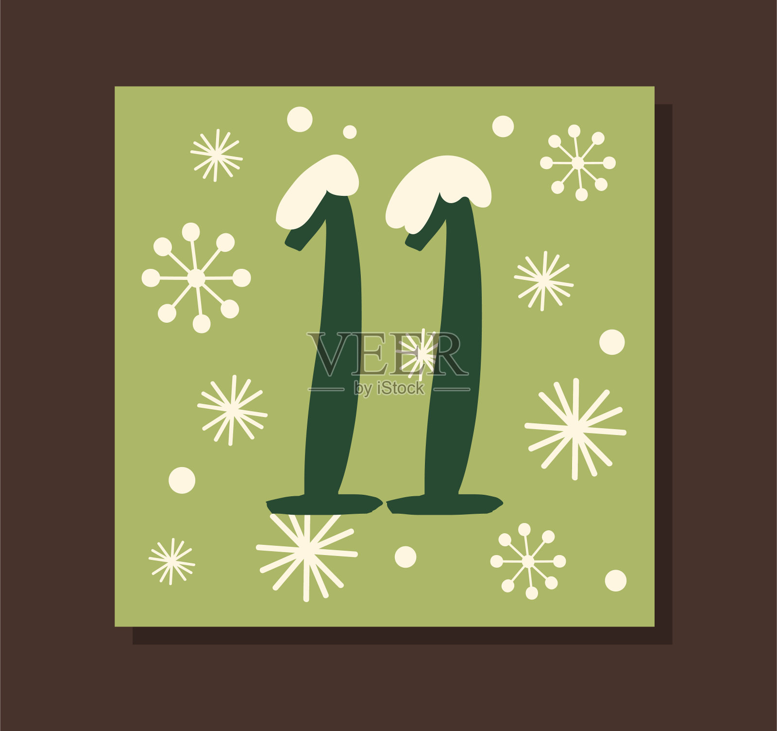 降临历封面插画图片素材