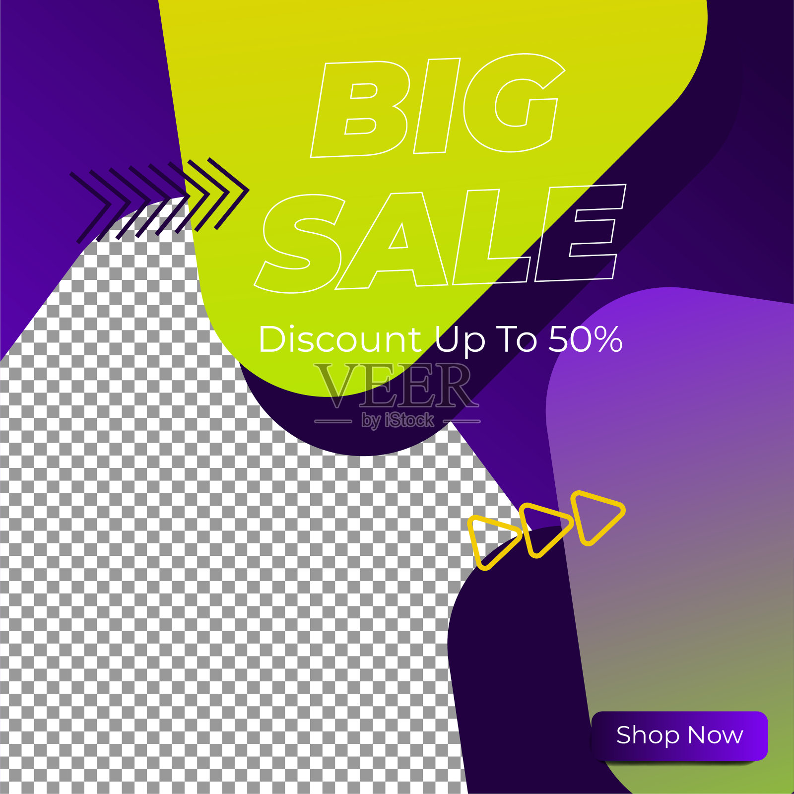 销售特别优惠折扣社交媒体帖子模板。动态的现代销售横幅为社会媒体故事销售，网页，手机。销售横幅模板设计特别优惠集。设计模板素材