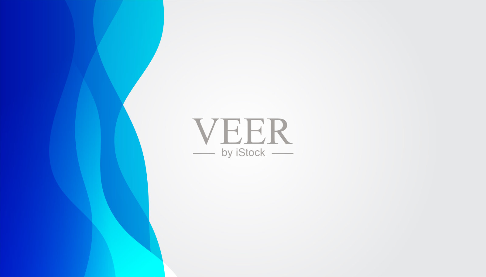 现代蓝色抽象技术背景插画图片素材