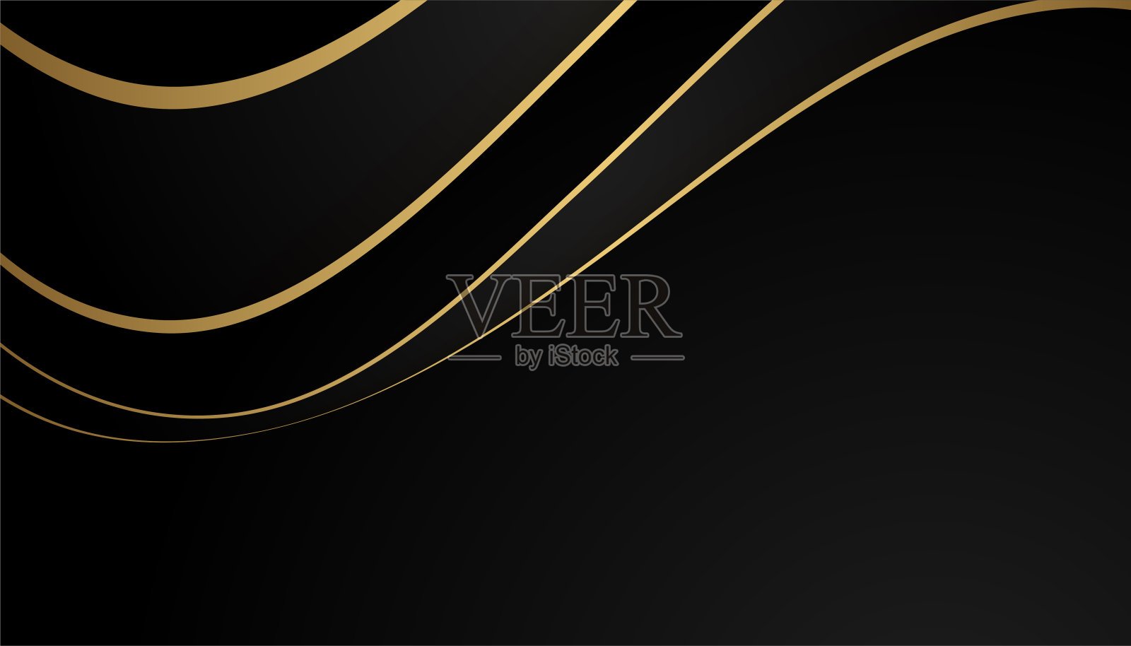 现代简单的蓝黑色和金色抽象背景介绍设计模板插画图片素材