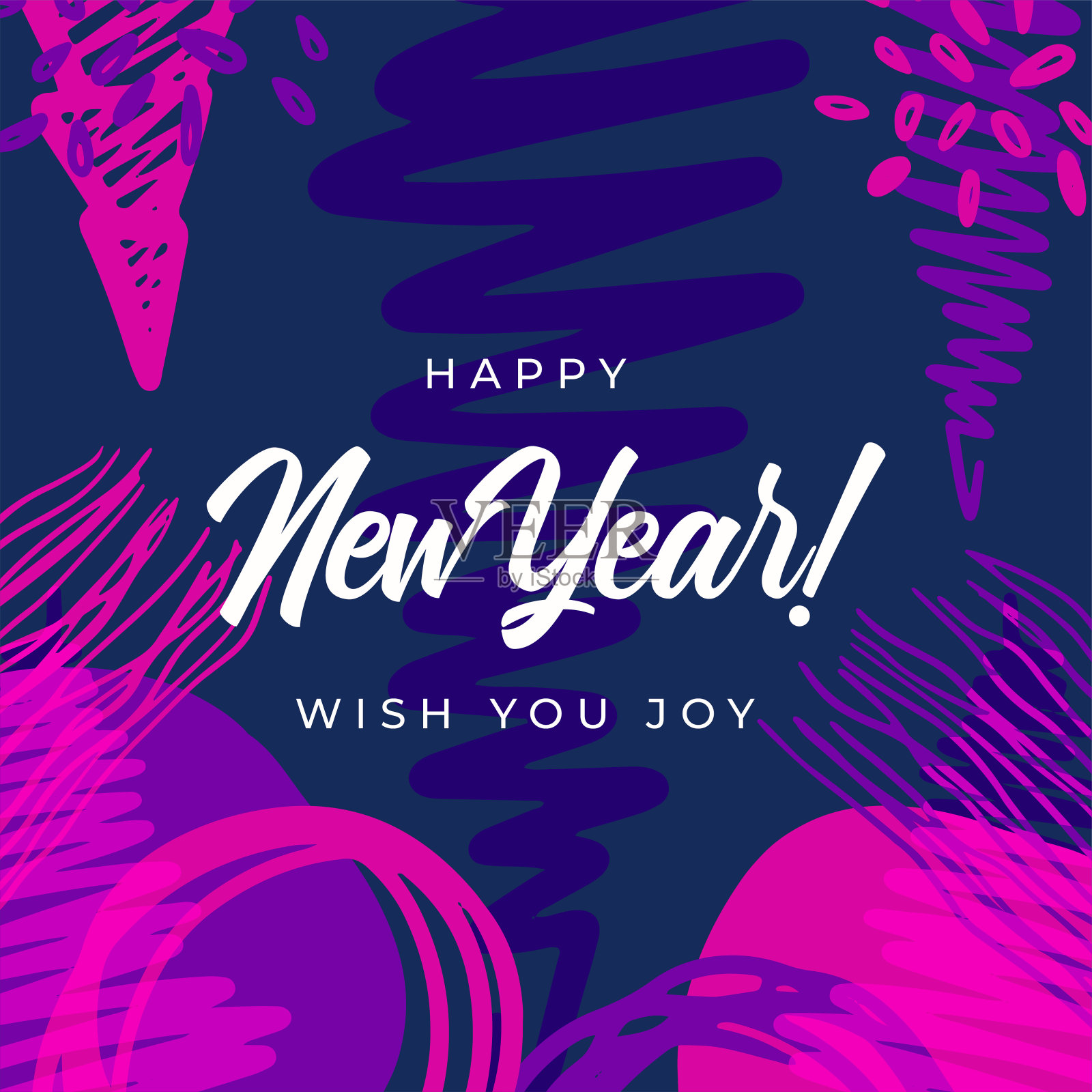 圣诞贺卡快乐。时尚抽象广场冬季假期艺术模板。新年快乐季节贺卡。适用于社交媒体发布、移动应用、横幅设计和网页/互联网广告。设计模板素材