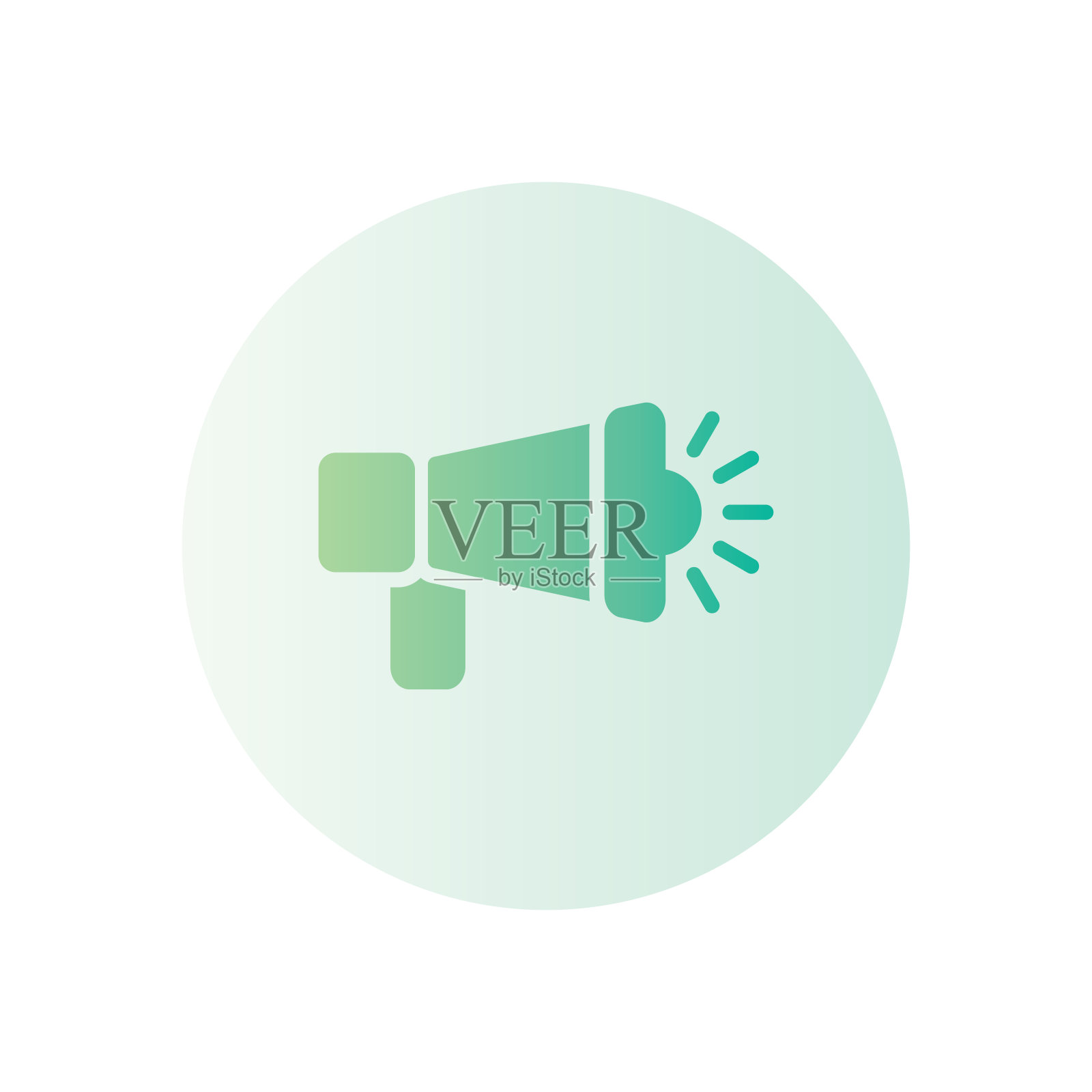 营销梯度图标插画图片素材