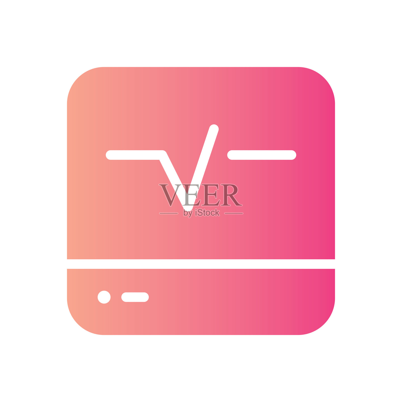 监测梯度图标图标素材