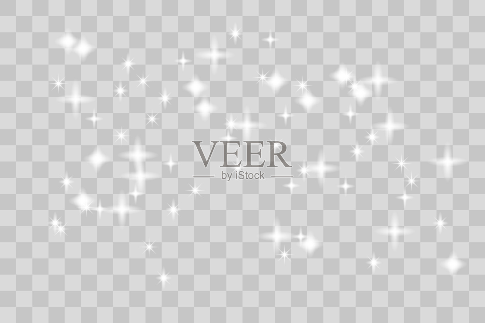 明亮的闪光尘埃png。设计元素图片