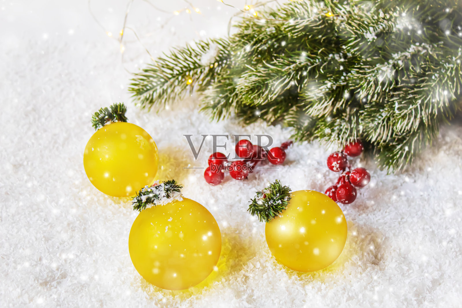 圣诞节的背景。新年快乐。有选择性的重点照片摄影图片