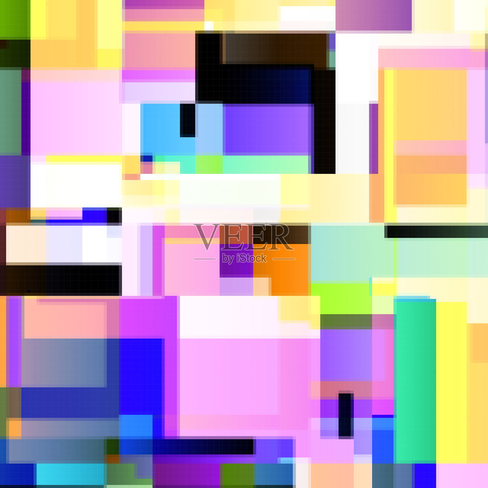 矢量图像与模仿grunge数据amoshing纹理。插画图片素材