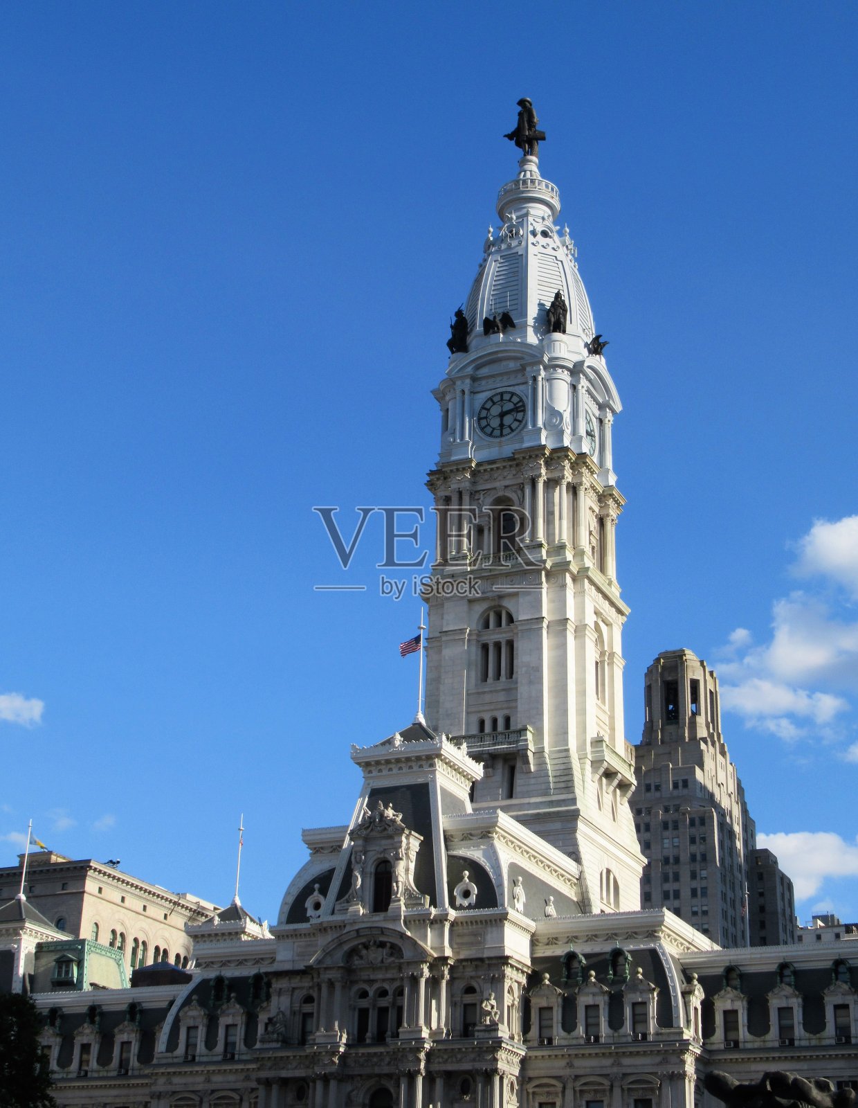 费城市政厅照片摄影图片