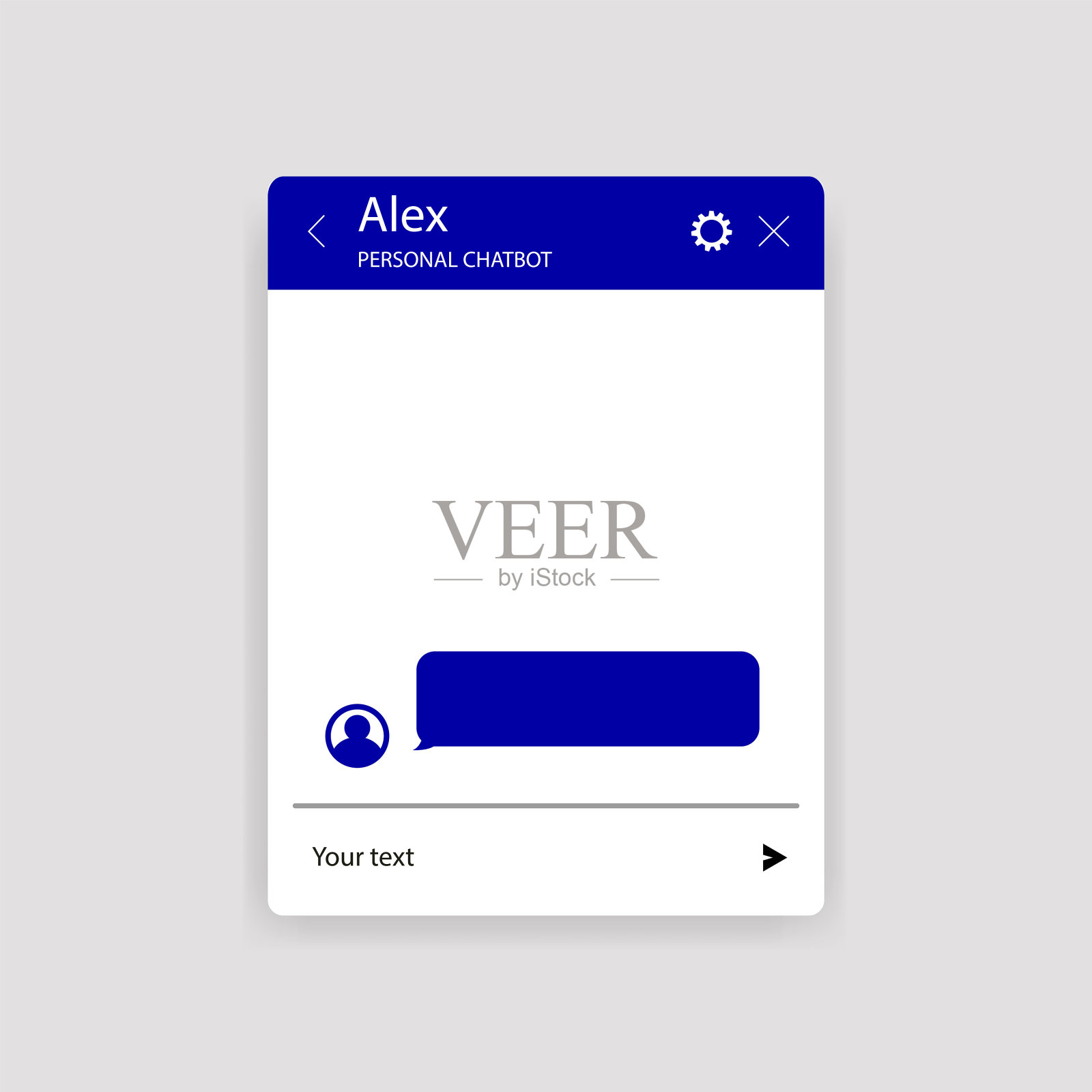 聊天机器人应用程序移动助手。对话窗平面设计理念。社会沟通聊天。向量模板插画图片素材