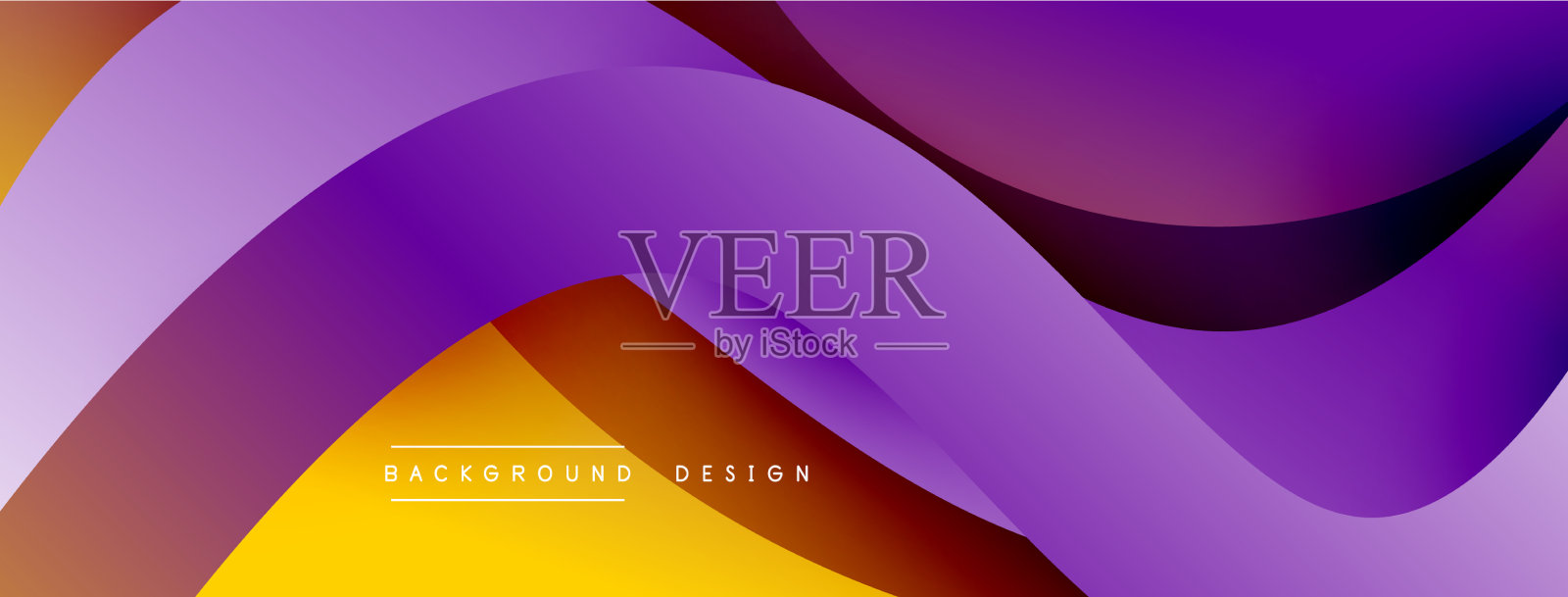 抽象重叠的线条和圆圈几何插画图片素材