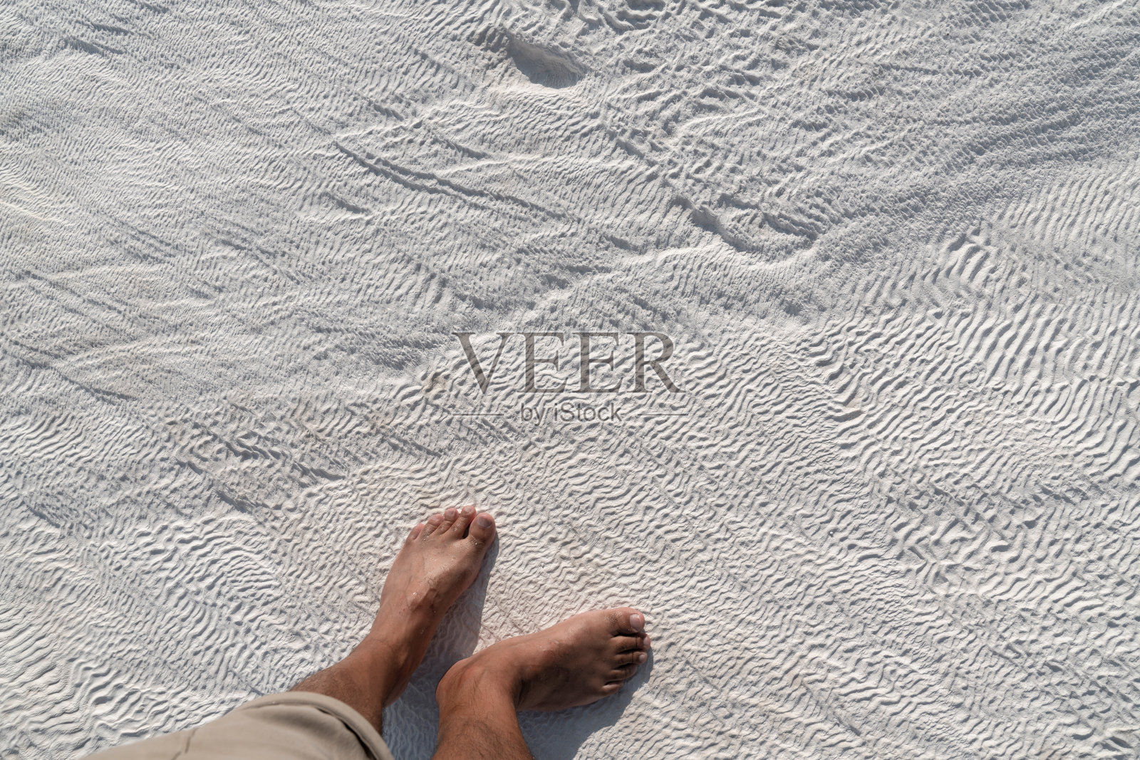 土耳其德尼兹利，Pamukkale石灰华细节的特写俯视图照片摄影图片