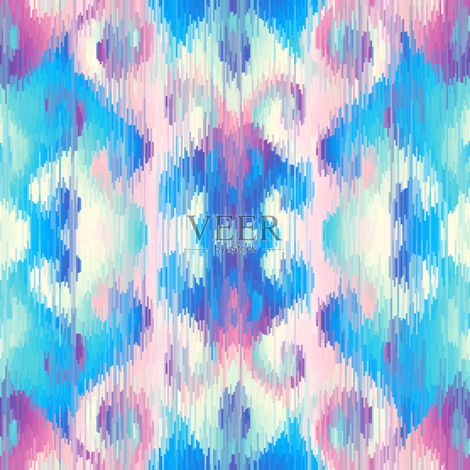 矢量图像与模仿grunge数据amoshing纹理。无缝地毯质地。插画图片素材