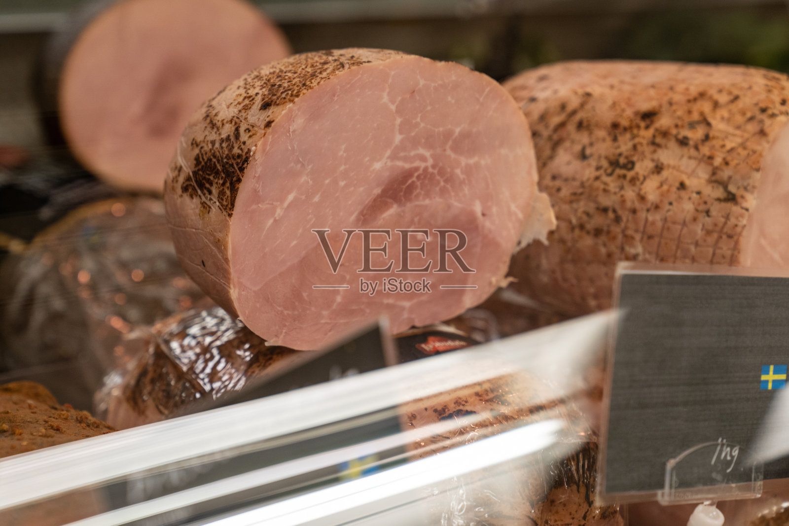 火腿按重量出售照片摄影图片