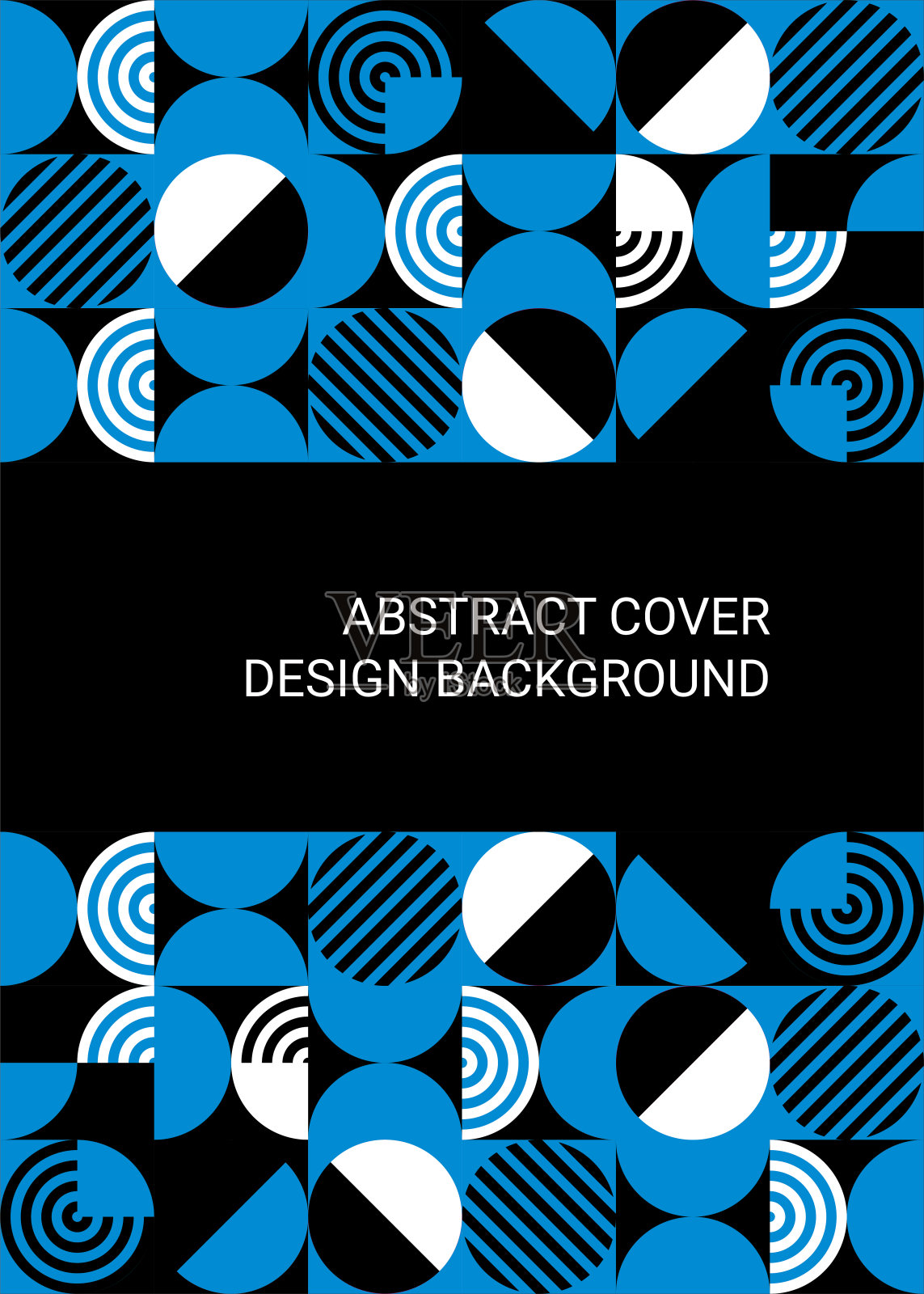 横幅设计，为广告，会议，研讨会，海报模板，放置照片和文本。展示创意背景插画图片素材