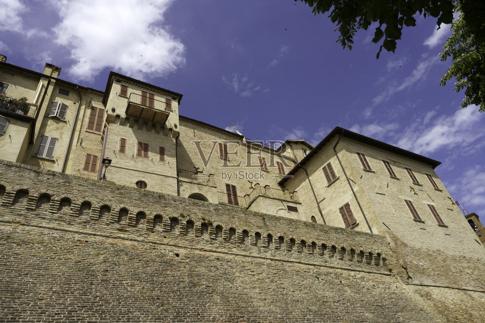 Corinaldo,中世纪城市照片摄影图片