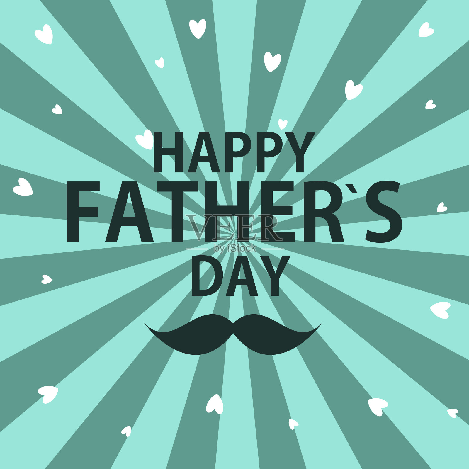 父亲节快乐海报卡片背景插画图片素材