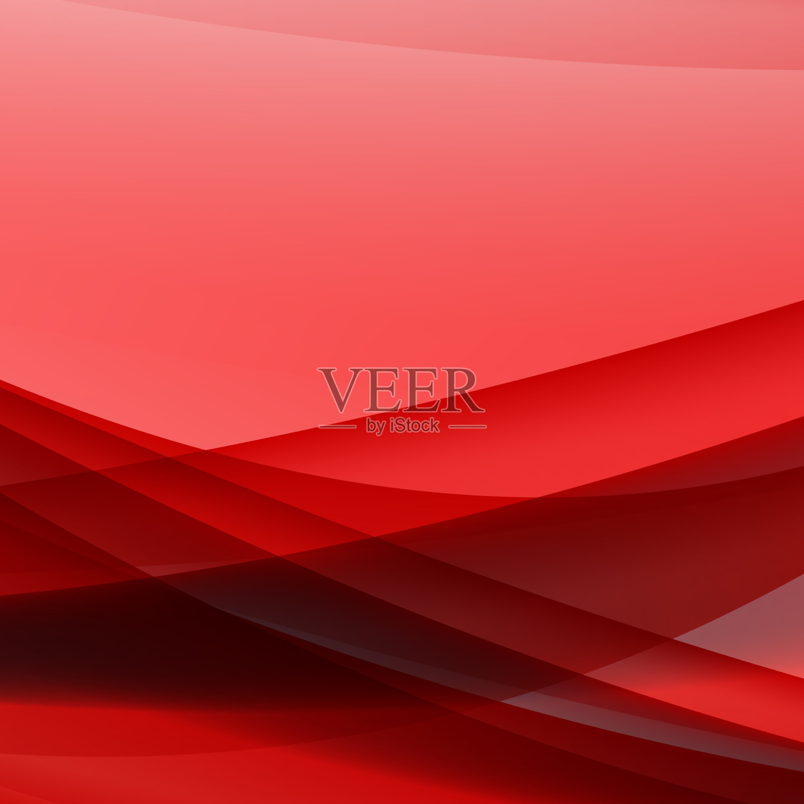 抽象彩色波背景插画图片素材