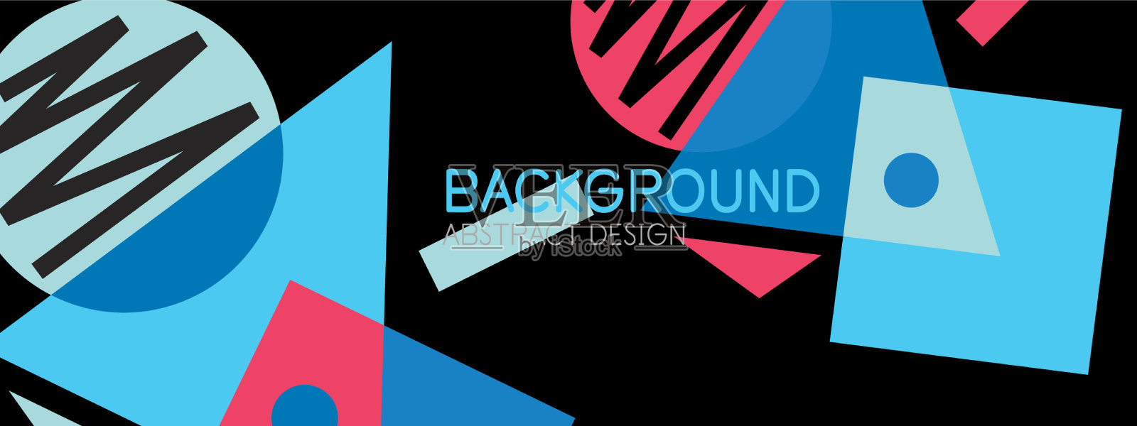 抽象的背景与块线几何插画图片素材