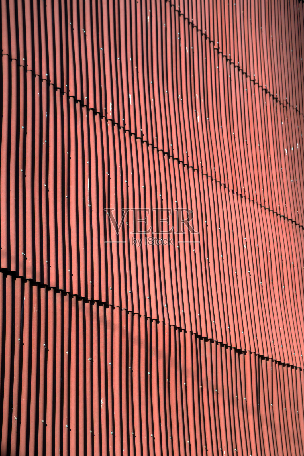 生锈的瓦楞金属板照片摄影图片