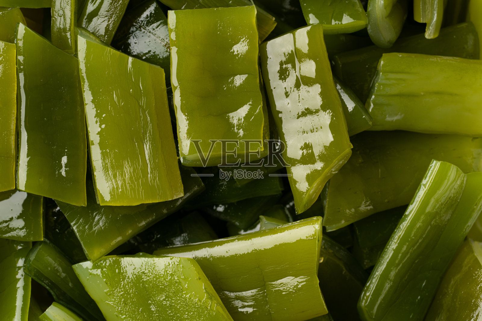 裙带菜海藻干照片摄影图片