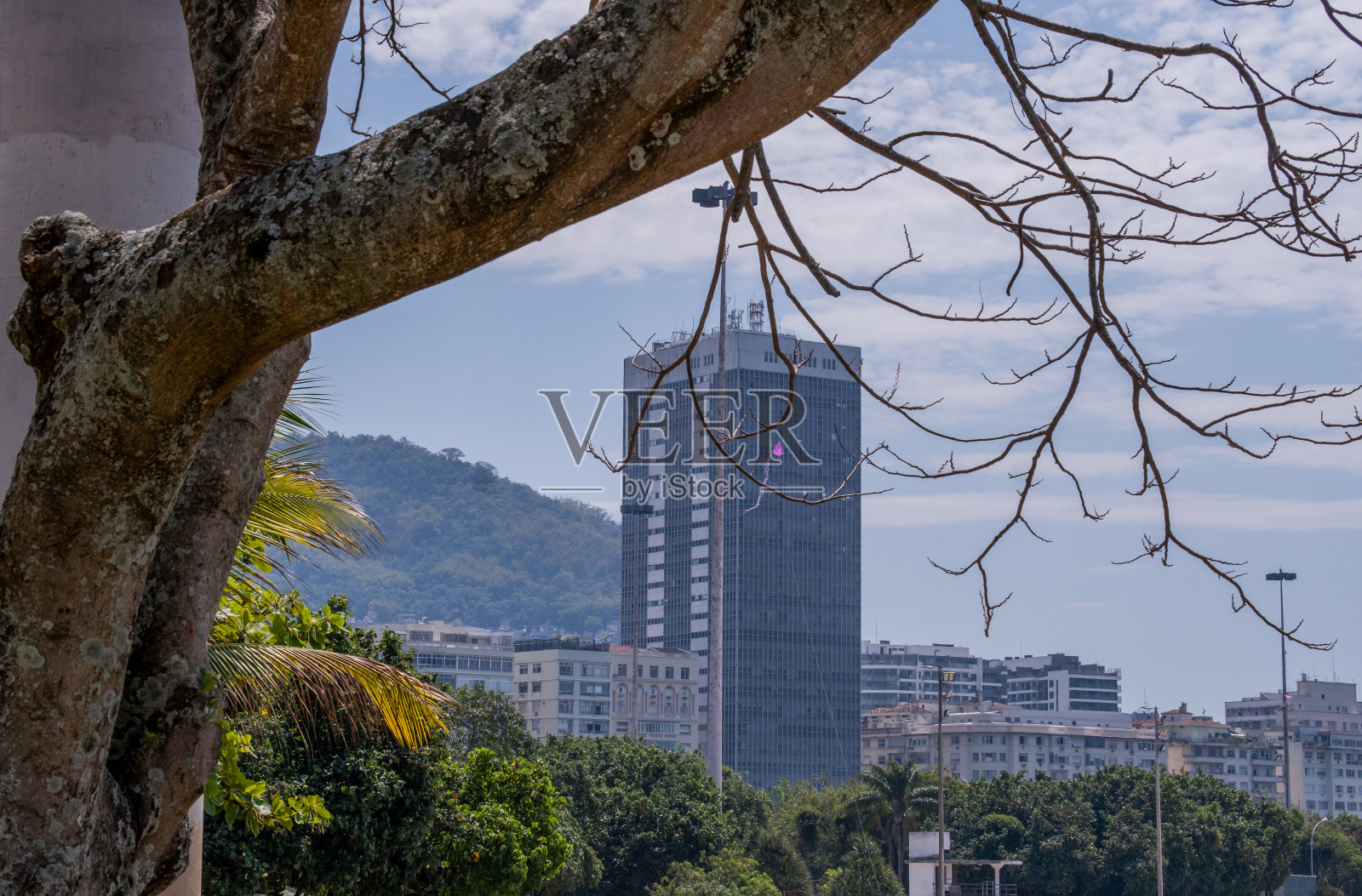里约热内卢弗拉门戈住宅区的建筑照片摄影图片
